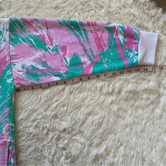 Disney Hoodie Monsters Inc Mike Wazowski Graffiti Long Sleeve Pullover Hooded XL - Picture 12 of 12